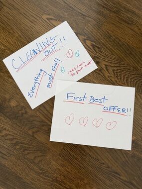 CLEANING OUT!!!!! 💕🧹❤️🧼🎉